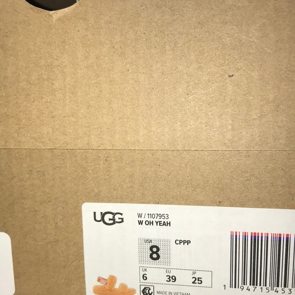 NEW Ugg oh yeah fluffy fur slides slippers - Picture 3 of 5